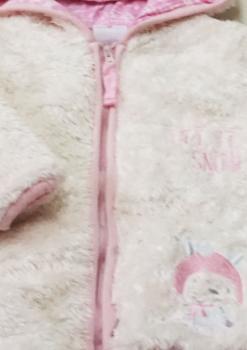 gefütterte Fleecejacke Gr. 80 von Gelati (3777)